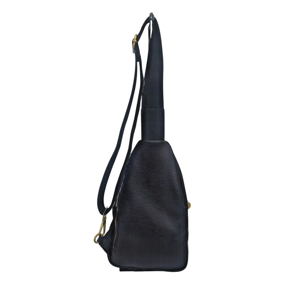 Style & Co Webbing Strap Small Sling Bag/Crossbody-Small/Medium-Black-NWOT